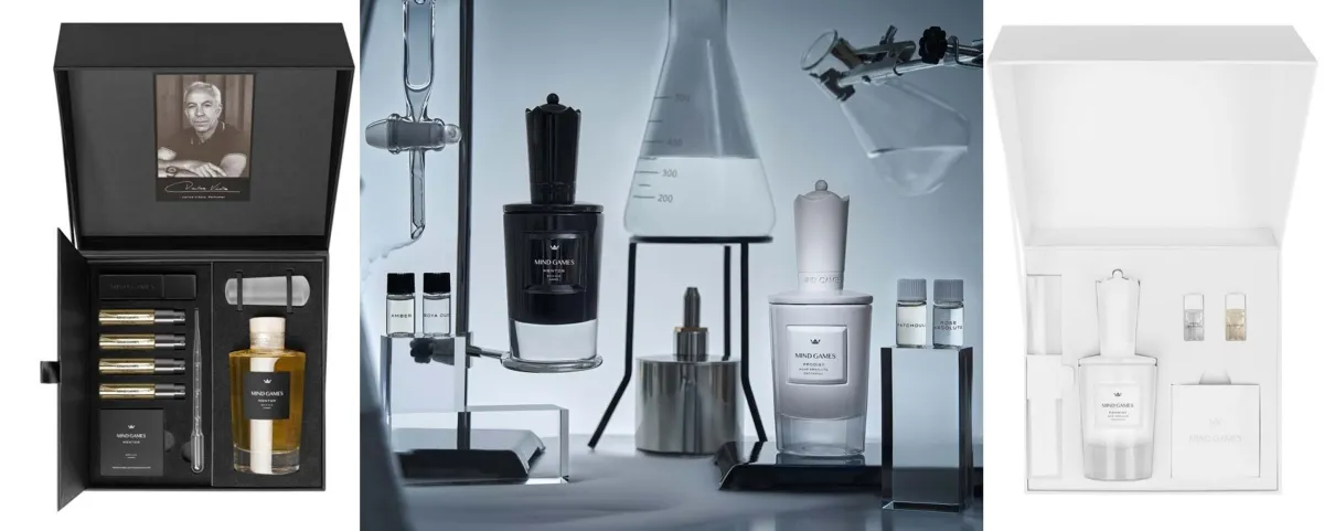 MIND GAMES: Perfumer Extraordinaire Mentor & Prodigy (© MIND GAMES FRAGRANCES)
