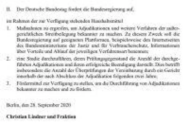 Bild: Mehr Konflikte in der Bau- und Immobilienwirtschaft: Bundestag soll Adjudikationsverfahren fördern