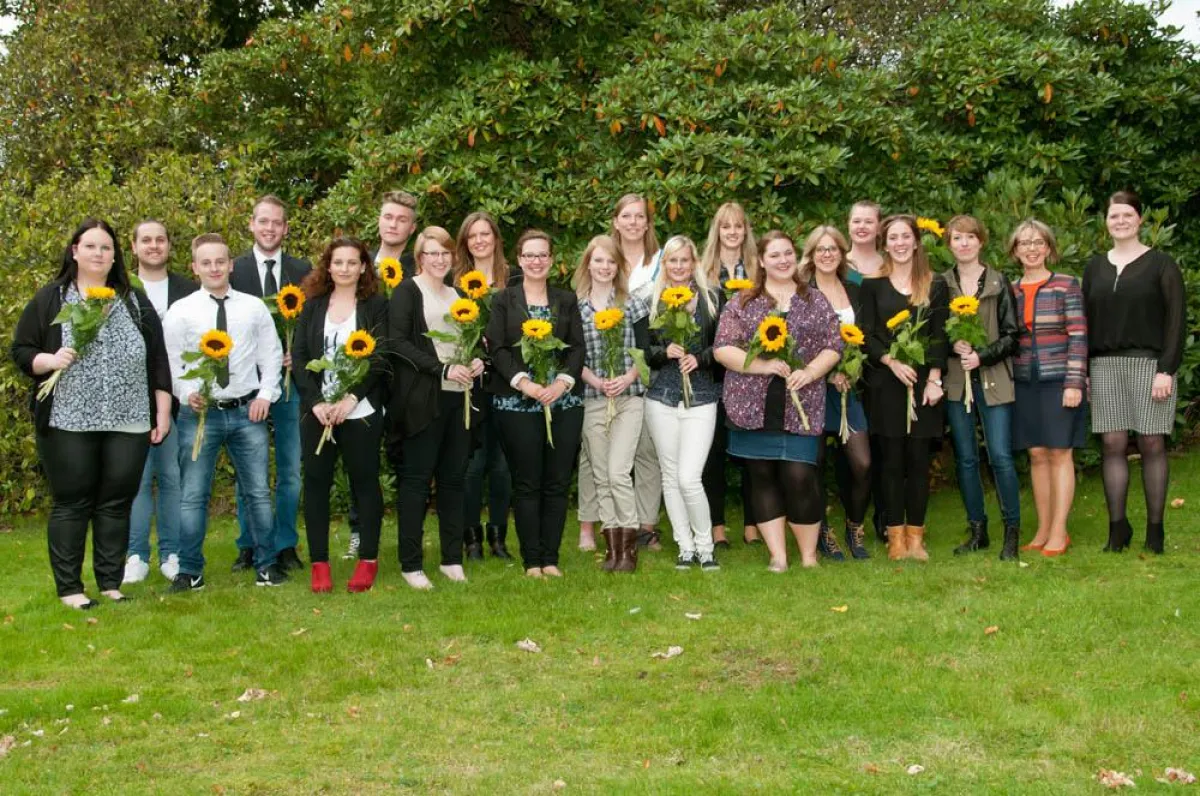 Examenskurs der Krankenpflegeschule