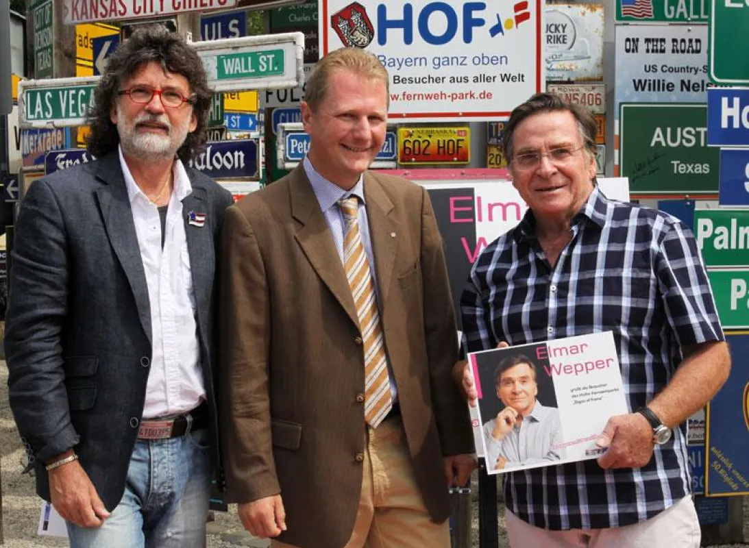 Klaus Beer, Achim Hager, Elmar Wepper (von links)