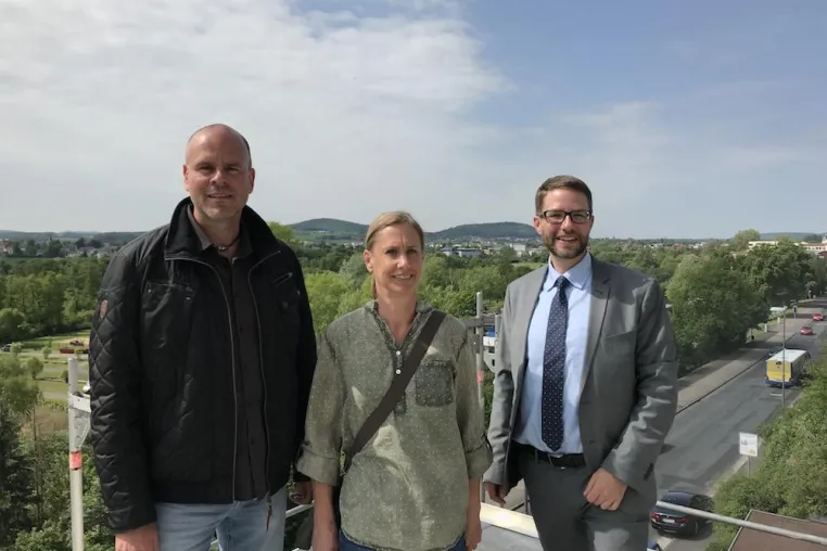 Landrat Thorsten Stolz besucht Startup-Coworking-Space „Kinzig Valley“ Bild: Landrat Thorsten Stolz besucht Startup-Coworking-Space „Kinzig Valley“