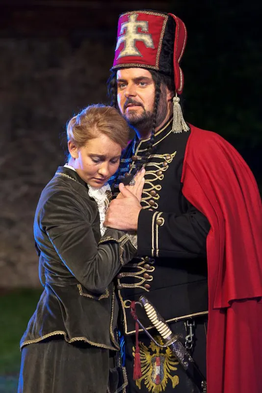 Freiherr von der Trenck mit Katharina Schwab