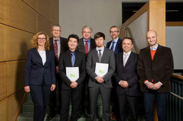 Bild: Taros spendet zwei Chemie-Promotionspreise an der TU Dortmund