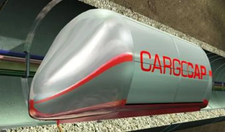 Bild: Verkehrsrevolution - Gütertransport unter der Erde