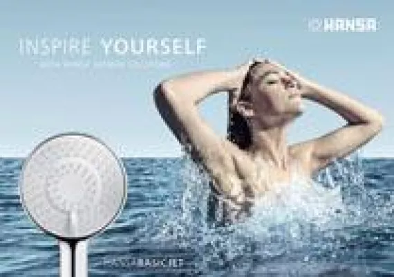 Bild: „Inspire Yourself“: HANSA startet neue, internationale Duschkampagne