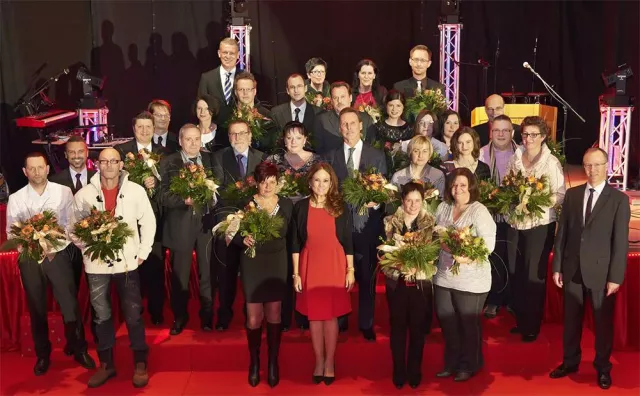 Printus ehrt 37 Jubilare für langjährige Firmentreue Bild: Printus ehrt 37 Jubilare für langjährige Firmentreue