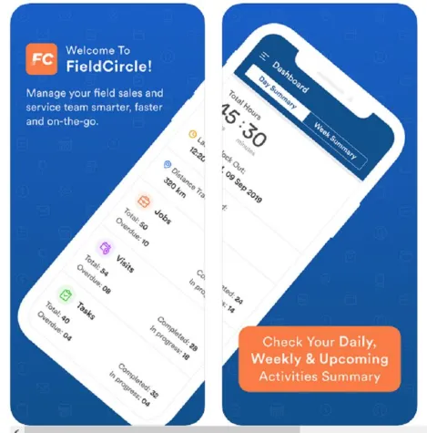Bild: FieldCircle Launches Field Service and Sales App