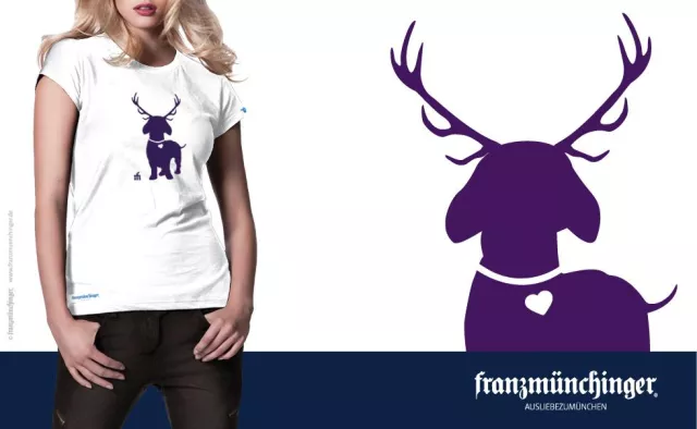 Bild: Studentin der Mediadesign Hochschule entwirft Motiv für das Kult-Stadtmodelabel „franzmünchinger – München“