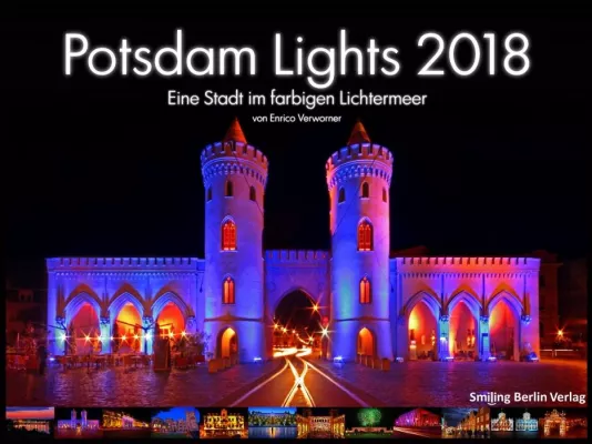 Bild: Potsdam Lights Kalender 2018 mit Bildern vom Potsdamer Lichtspektakel
