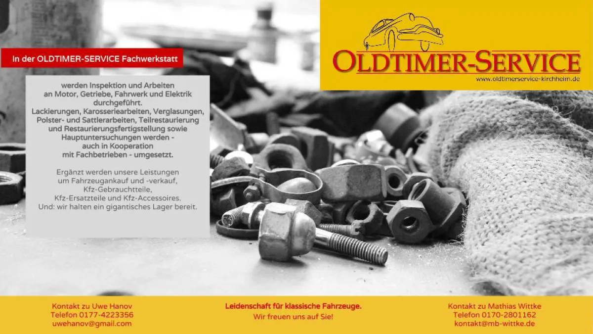 Oldtimer-Service Kirchheim unter Teck