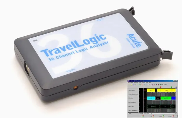 Bild: 4GHz PC-Logikanalysator als Education-Version für Schulen und Hochschulen
