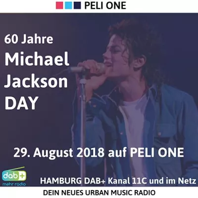 Bild: Michael Jackson Day auf PELI ONE – DEIN NEUES URBAN MUSIC RADIO