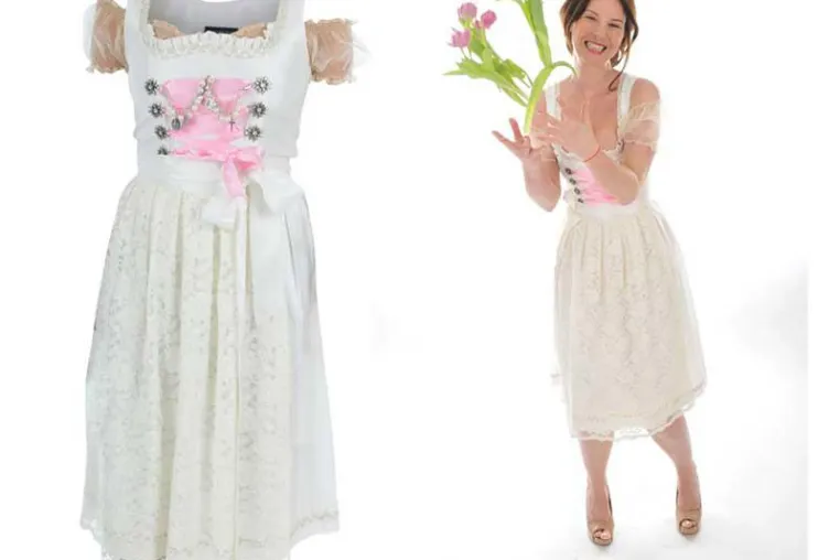 Bild: Die Braut im Dirndl