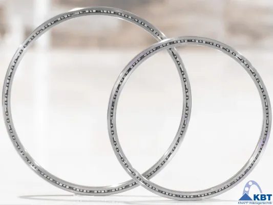Querschnittsarme Kugellager nach Maß! - KBT Dünnringlager Bild: Querschnittsarme Kugellager nach Maß! - KBT Dünnringlager