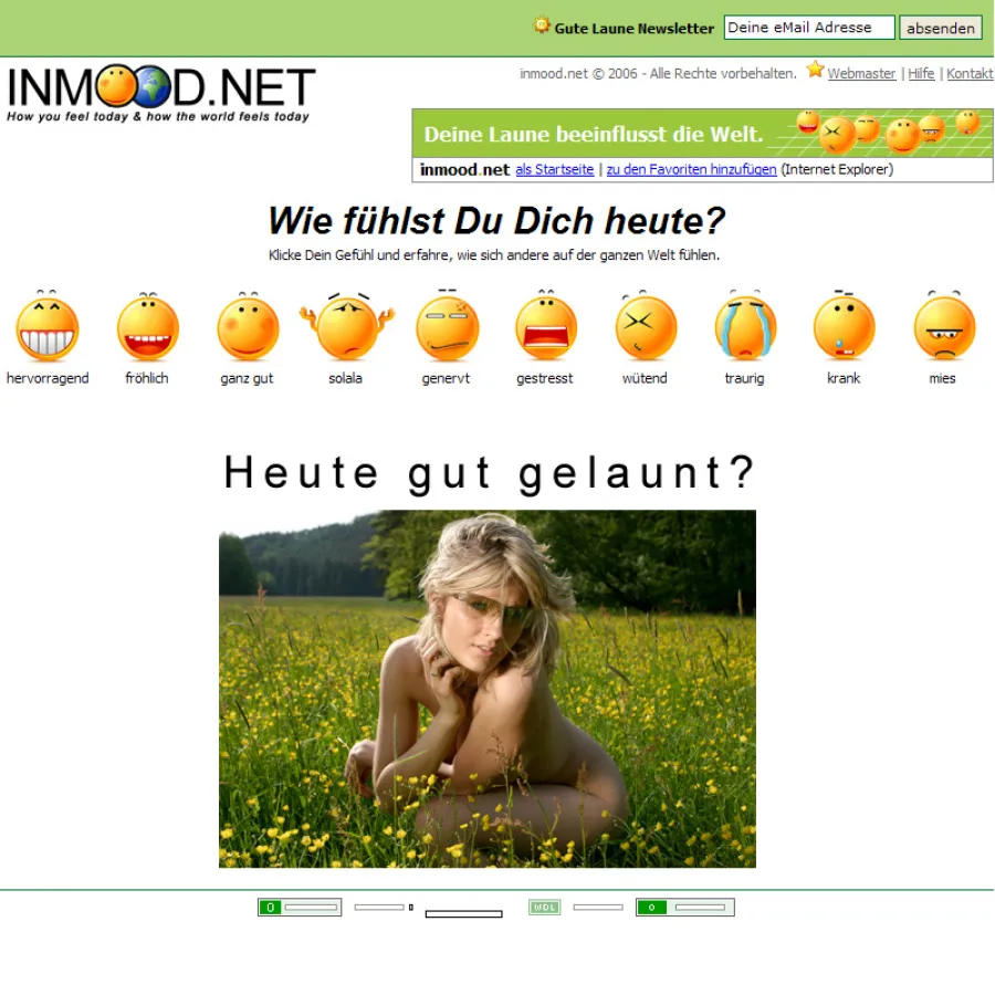 Nackte Tatsachen sorgen für gute Laune