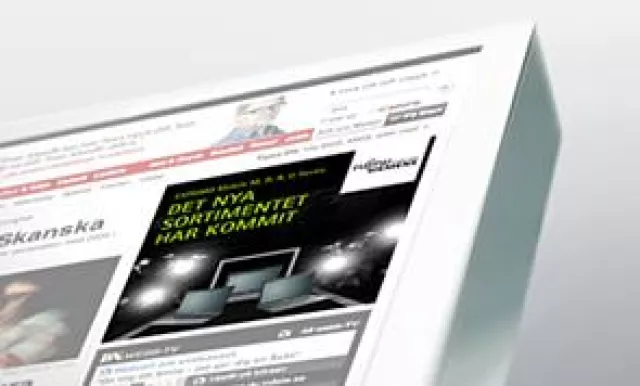 Bild: RED wird für internationale Online-Banner-Kampagne des Kunden Fujitsu Siemens Computers ausgezeichnet.