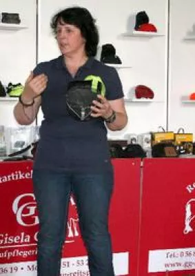 Bild: Im Swiss Galopp mit Gisela Gesk zur Reitsportmesse Niederrhein