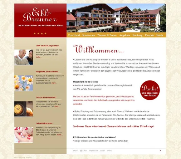 Bild: Eine Wellness-Oase im Bayerischen Wald