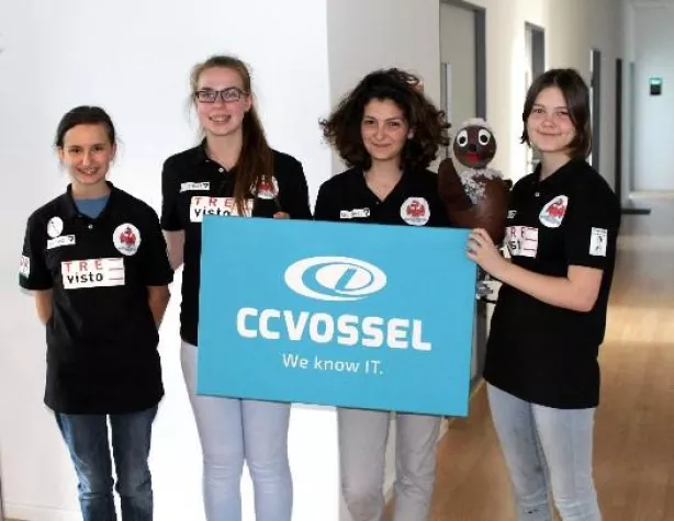 Bild: Roboter zu Besuch bei CCVOSSEL