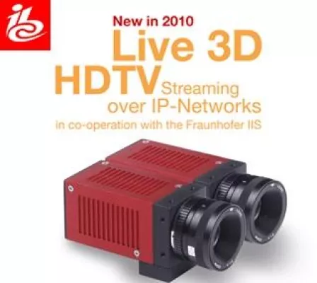 Bild: Code One präsentierte 3D HDTV live Streaming Kit auf internationaler Fachmesse