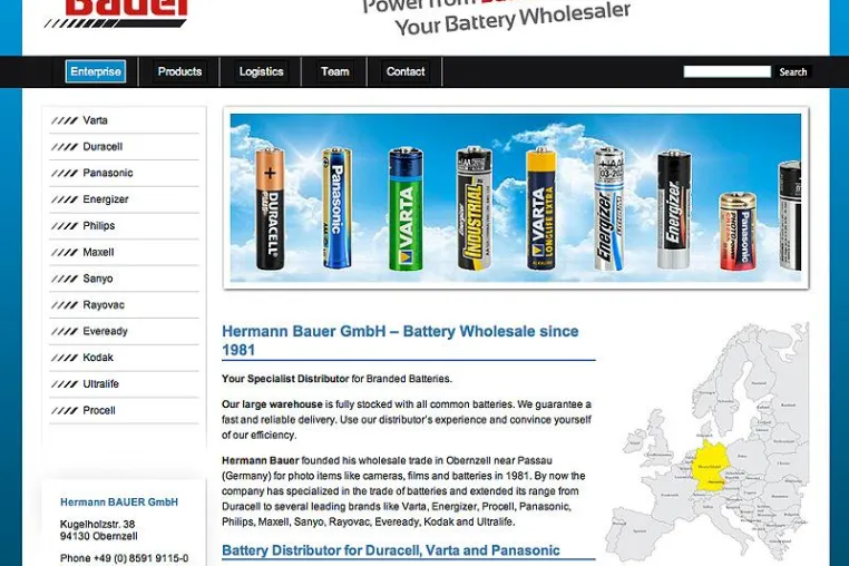 Batterien Großhandel wird 30 Jahre alt Bild: Batterien Großhandel wird 30 Jahre alt