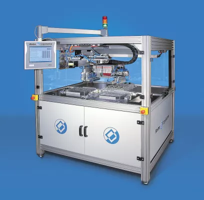 altec ComputerSysteme präsentiert die Weiterentwicklung der weltweit ersten automatisierten Kopierstation für Flash-Speicherkarten Bild: altec ComputerSysteme präsentiert die Weiterentwicklung der weltweit ersten automatisierten Kopierstation für Flash-Speicherkarten