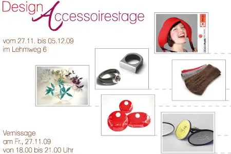 Bild: Design Accessoirestage im Lehmweg / Hamburg vom 27.11. - 05.12.2009