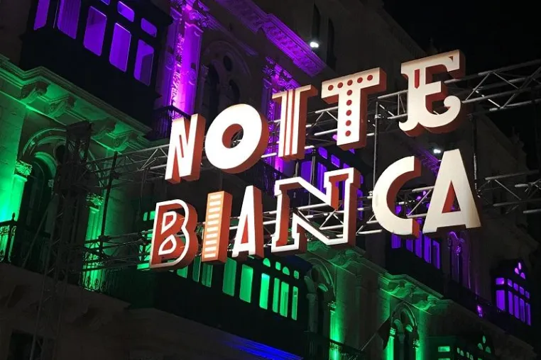 Bild: Notte Bianca in Valletta - die spektakuläre Kulturnacht am 5. Oktober 2019