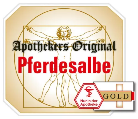 Bild: Das Original kann nichts ersetzen: Apothekers Original Pferdesalbe Gold setzt unverändert Maßstäbe