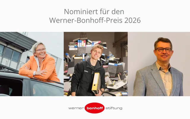 Bild: Werner-Bonhoff-Preis 2026: Was die Verwaltung von den diesjährigen Nominierten lernen kann