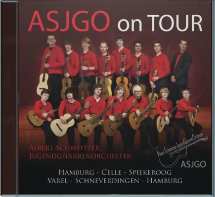 Albert-Schweitzer-JugendGitarrenOrchester präsentiert mit "ASJGO on TOUR" seine erste CD Bild: Albert-Schweitzer-JugendGitarrenOrchester präsentiert mit "ASJGO on TOUR" seine erste CD