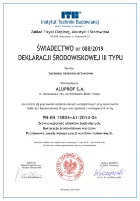 ALUPROF verschreibt sich dem Umweltschutz Bild: ALUPROF verschreibt sich dem Umweltschutz