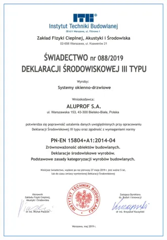 Bild: ALUPROF verschreibt sich dem Umweltschutz