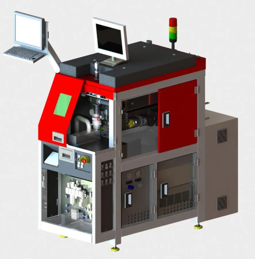 Die Laser-Stentschneideanlage SpeedCutter Single von Trotec (Quelle: Trotec)