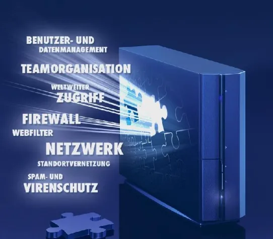 Bild: claviscom BlueBox 4.0: Die kinderleicht zu bedienende Netzwerk- und Serverlösung