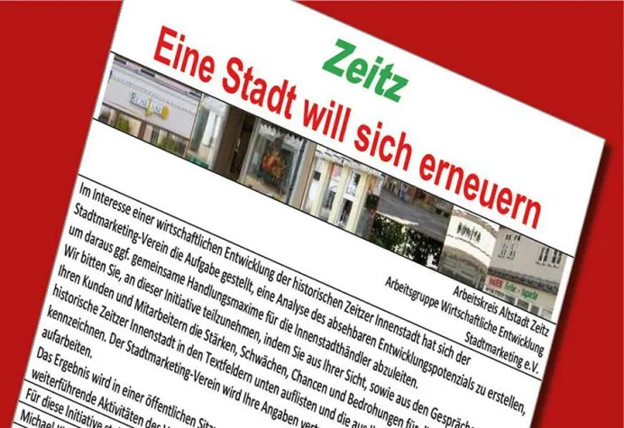 Bild: Umfrage. Zeitz, eine Stadt will sich erneuern.