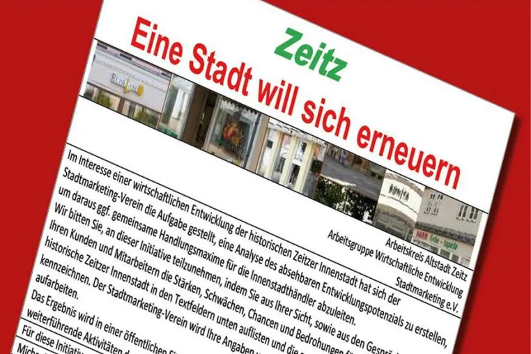 Bild: Umfrage. Zeitz, eine Stadt will sich erneuern.
