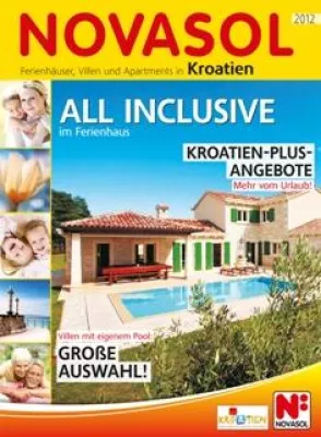 Bild: Kroatien präsentiert sich neu - Mega-Ferienhauskatalog von NOVASOL für 2012 erschienen
