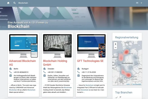 Bild: Smarte Suchmaschine für innovative Firmen startet in Deutschland