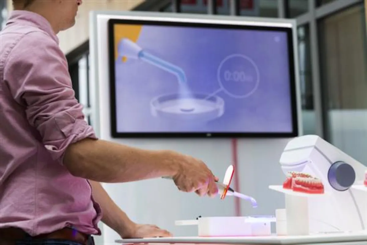 Im 3M Inspiration Lab werden hochkomplexe Technologien begreifbar. Foto: Stefan Schilling