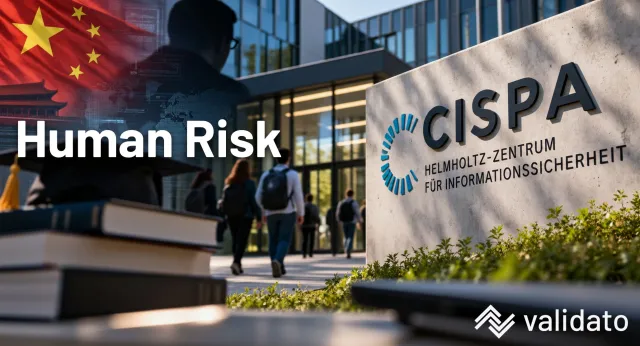 Forschungssicherheit nach CISPA: Validato AG sieht das Risiko beim Menschen, nicht im Organigramm Bild: Forschungssicherheit nach CISPA: Validato AG sieht das Risiko beim Menschen, nicht im Organigramm