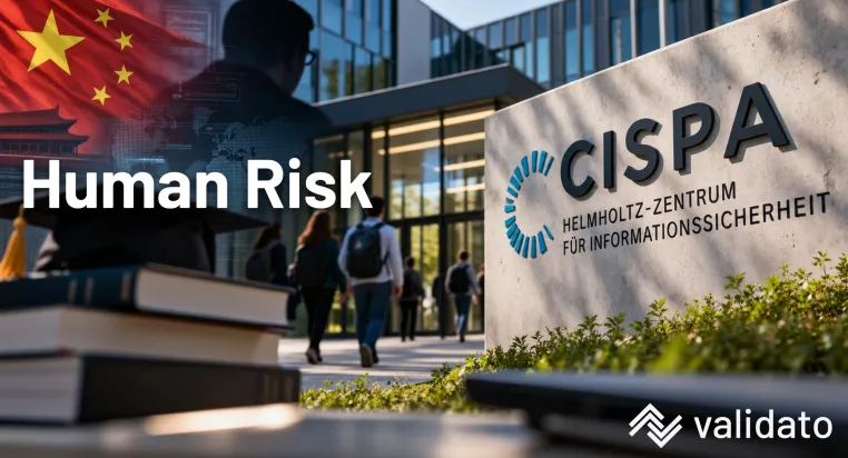 Forschungssicherheit nach CISPA: Validato AG sieht das Risiko beim Menschen, nicht im Organigramm Bild: Forschungssicherheit nach CISPA: Validato AG sieht das Risiko beim Menschen, nicht im Organigramm