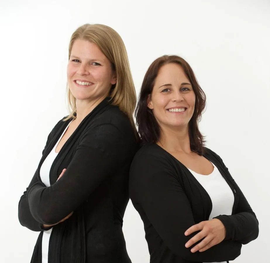 Simone Schmitt-Schillig und Gabriele Feld (v.l.)