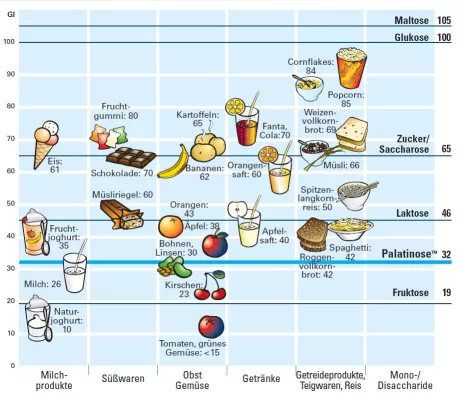 Isomaltulose & langanhaltende Energie - Was steckt dahinter Bild: Isomaltulose & langanhaltende Energie - Was steckt dahinter