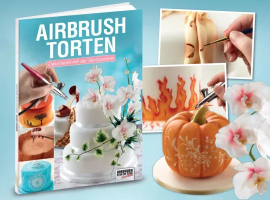 Bild: Noch bunter und schneller: Tortendekoration mit der Airbrush-Technik