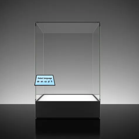 Bild: Digitale Exponat-Beschilderung in Ausstellung und Museum – Mehrsprachige Bezeichnungen übersichtlich umsetzen