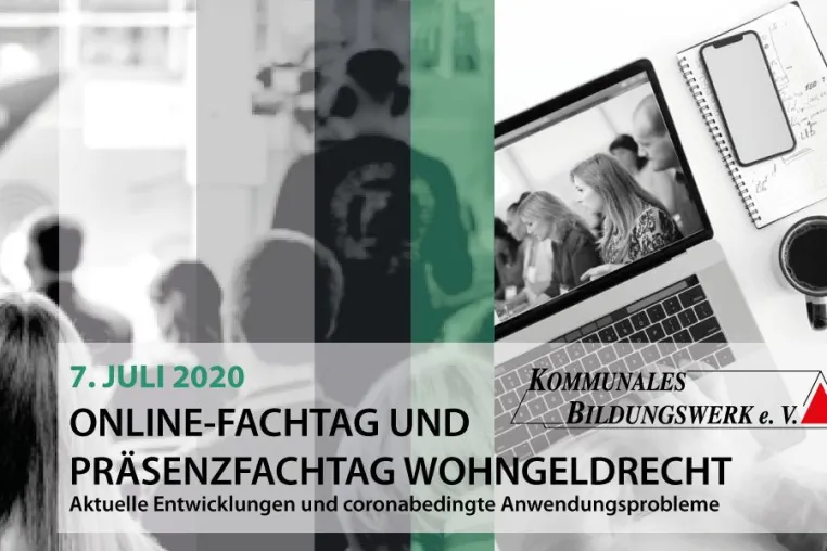 Bild: Fachtag Wohngeldrecht 2020 - Aktuelle Entwicklungen und coronabedingte Anwendungsprobleme