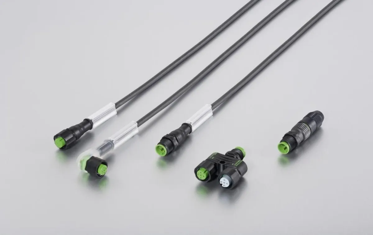 Das M12-Lite-Programm von Murrelektronik umfasst eine Vielzahl an Steckern und Buchsen unterschiedlichster Ausführungen