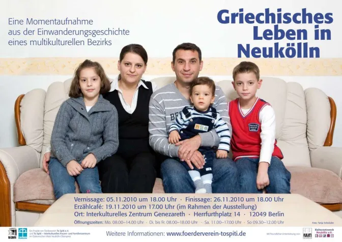 Bild: Ausstellung: Griechisches Leben in Neukölln