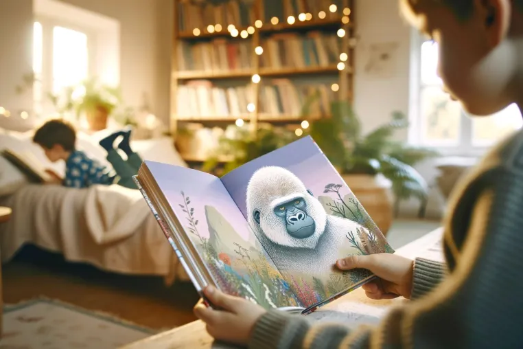 Gregor der Grönlandgorilla erobert die Herzen von Kindern weltweit Bild: Gregor der Grönlandgorilla erobert die Herzen von Kindern weltweit